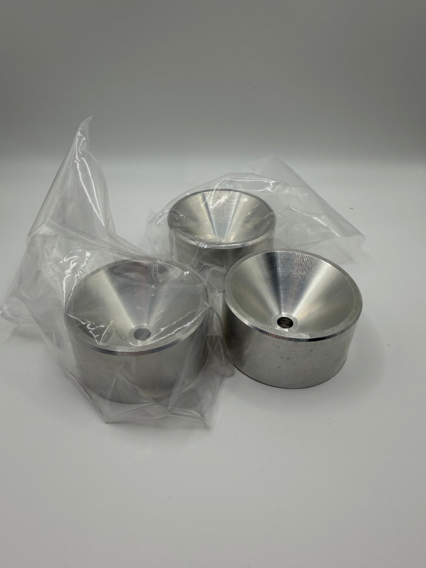 3 Aluminum pads for the telescope