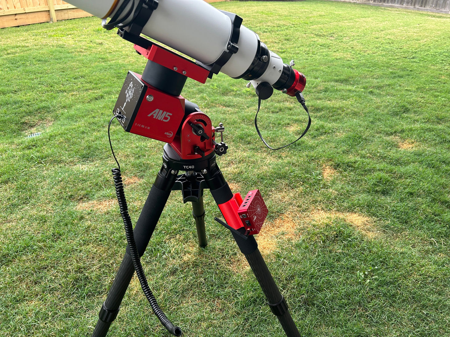 ZWO AM5 hand controller/ASI AIR holder